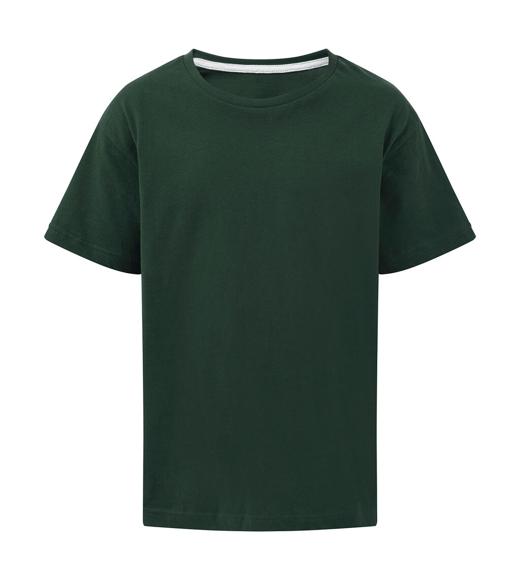T-shirt enfant imprimé parfait sans étiquette - 540 - BOUTEILLE VERTE