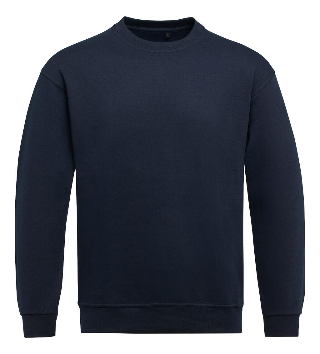 Unisex sweatshirt met ronde hals - 200 - Donker marineblauw