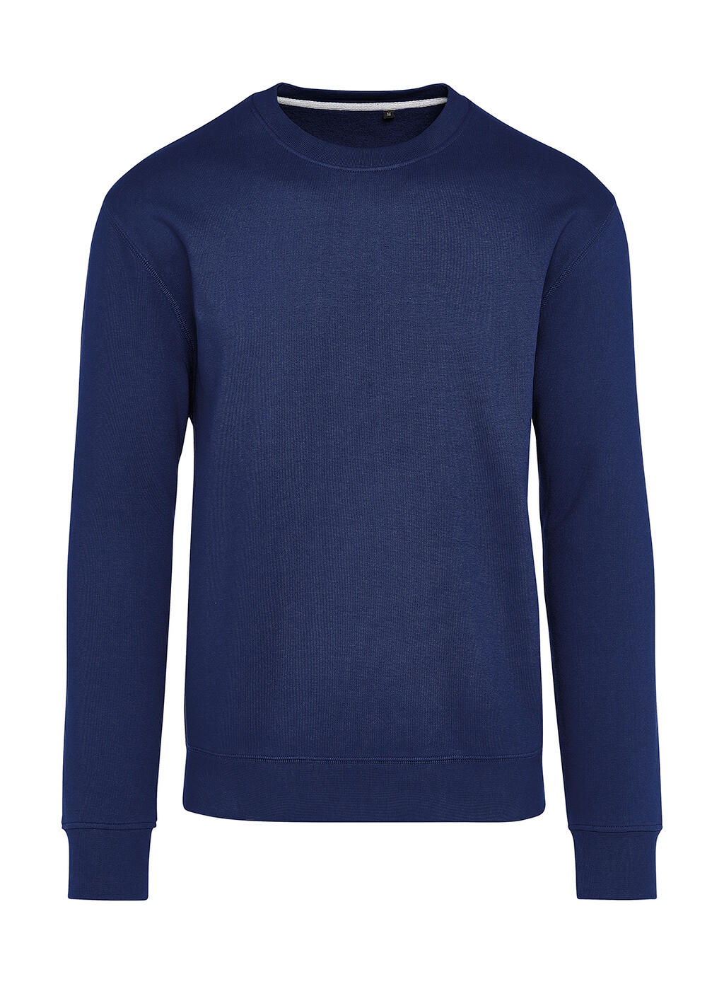 Sweat-shirt à col rond sans étiquette Signature - 200 - Bleu marine foncé