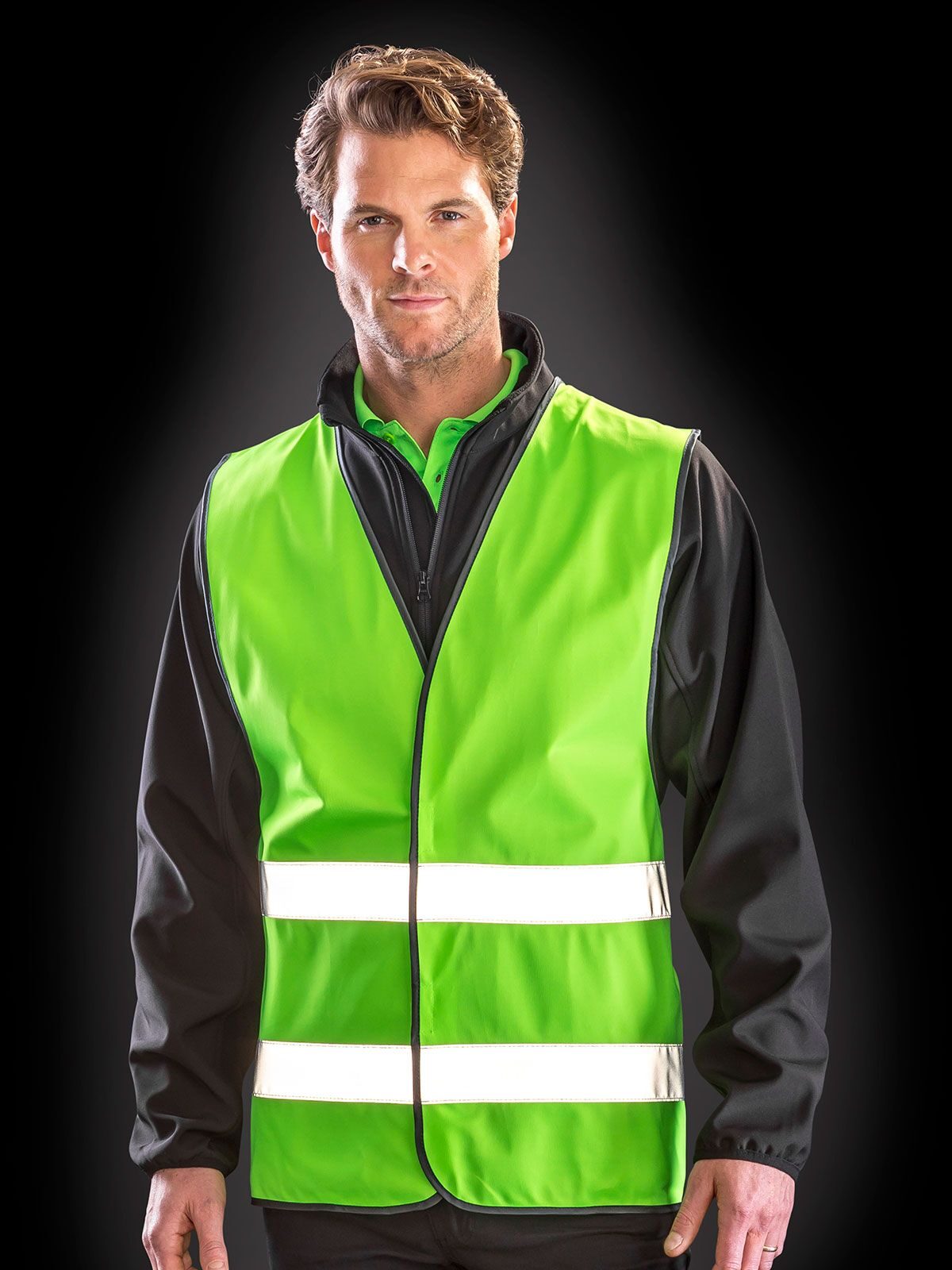 Verbeterd zichtbaarheidsvest