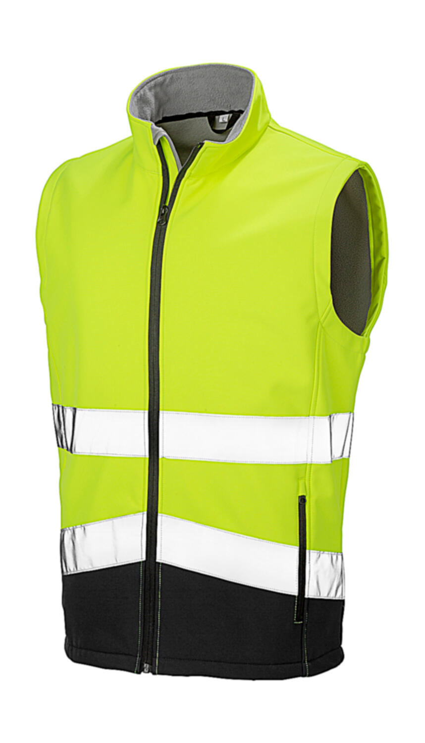 Printbaar veiligheidsvest van zacht materiaal - 671 - Fluorescerend geel
