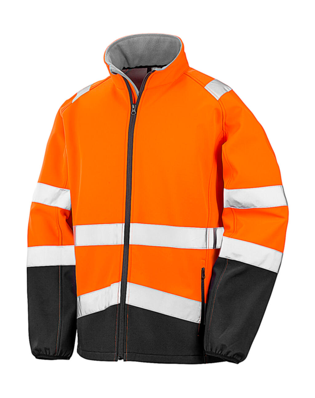 Coque souple imprimable de sécurité  - Orange fluorescent/noir