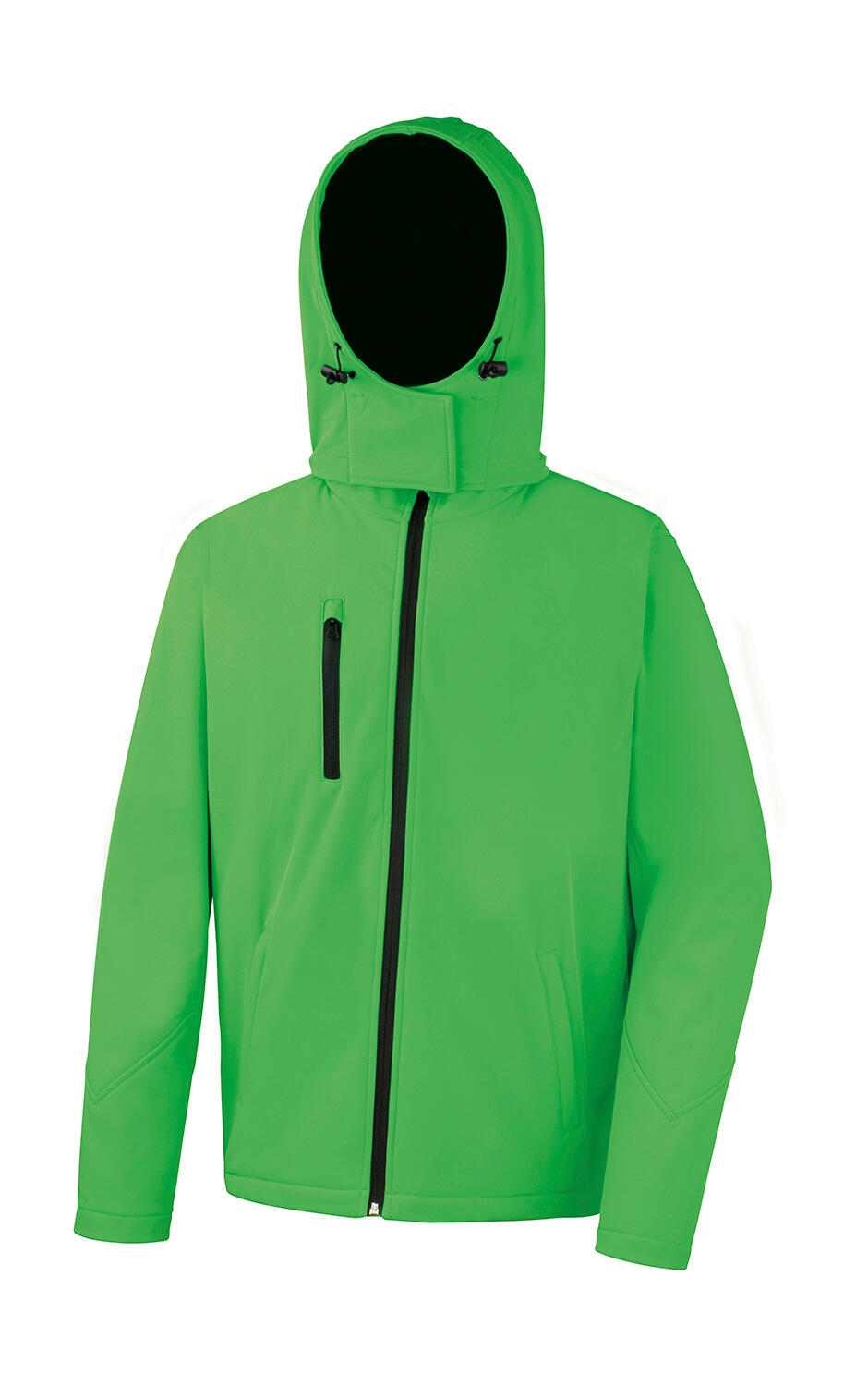 Veste softshell TX Performance avec capuche - GNBK - Vert vif/Noir