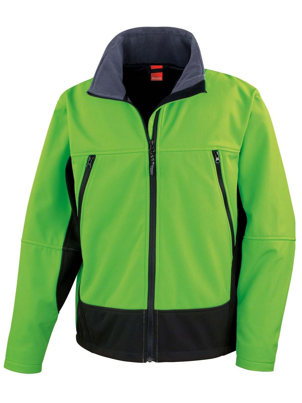 Veste softshell d'activité - GNBK - Vert vif/Noir