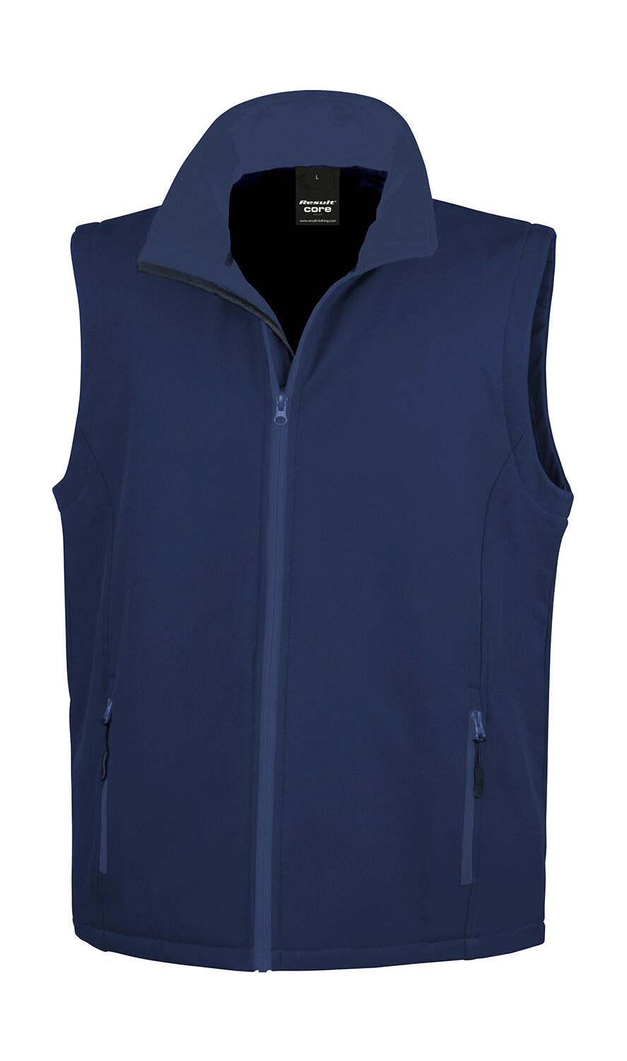 Printbaar softshell vest - 248 - Marine