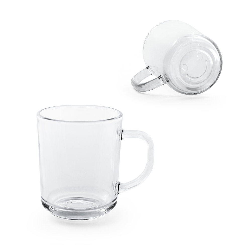 SOFFY. Mug en verre de 230 ml
