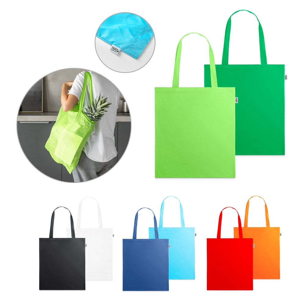 MAPUTO. Shopper van 190T gerecycled polyester (100% rPET).
