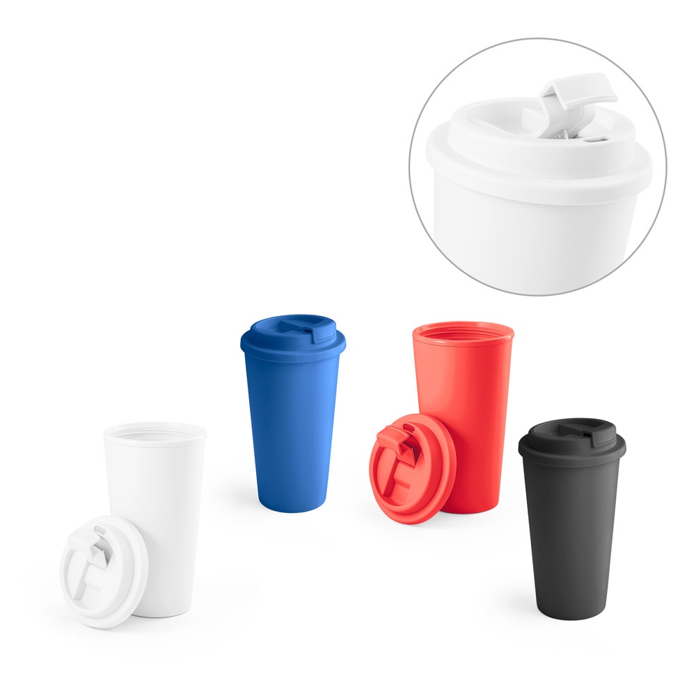 CUPPARI. Gobelet de voyage 100 % PP
