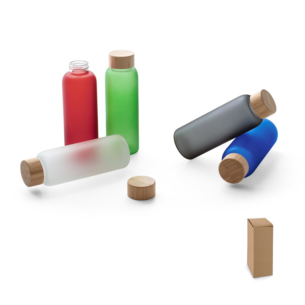 LILLARD. Bouteille d'eau en verre borosilicate opaque de 500 ml