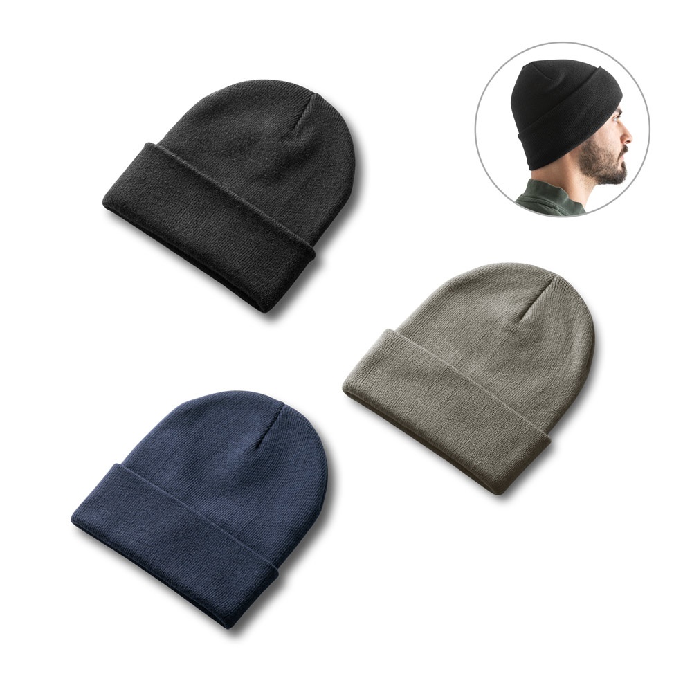 CARL. Unisex dubbellaagse pet van gerecycled polyester (100% rPET)