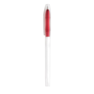 LUCY. PP balpen met gekleurde punt - 105 - Rood