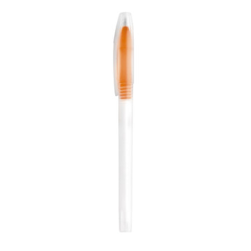 LUCY. PP balpen met gekleurde punt - 128 - Oranje