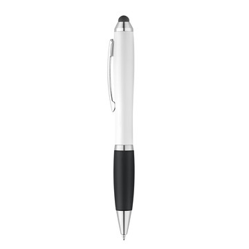 SANS BK. Balpen met metalen clip - 103 - Zwart