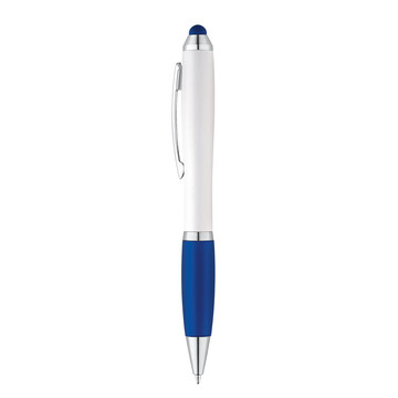 SANS BK. Balpen met metalen clip - 104 - Blauw