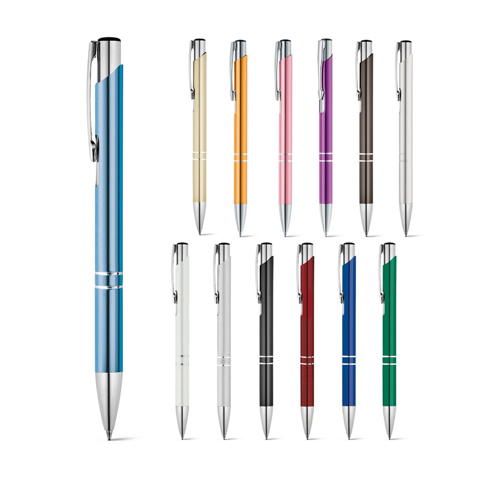BETA. Aluminium balpen met clip.