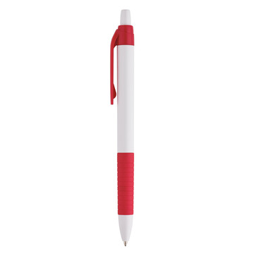 AERO. Balpen met antislipafwerking. - 105 - Rood