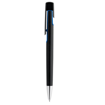 BRIGT. Stylo à bille à finition métallique - 114 - Bleu royal