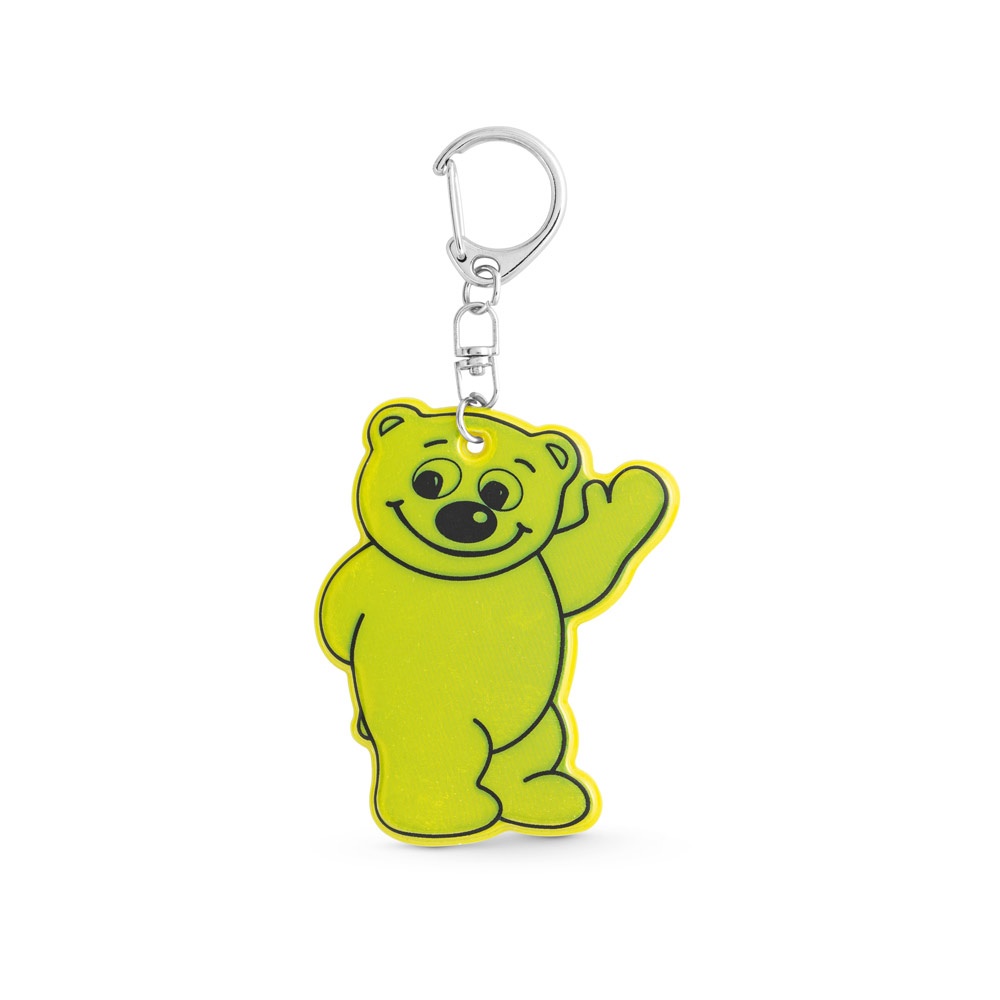 BES. Fluorescerende sleutelhanger