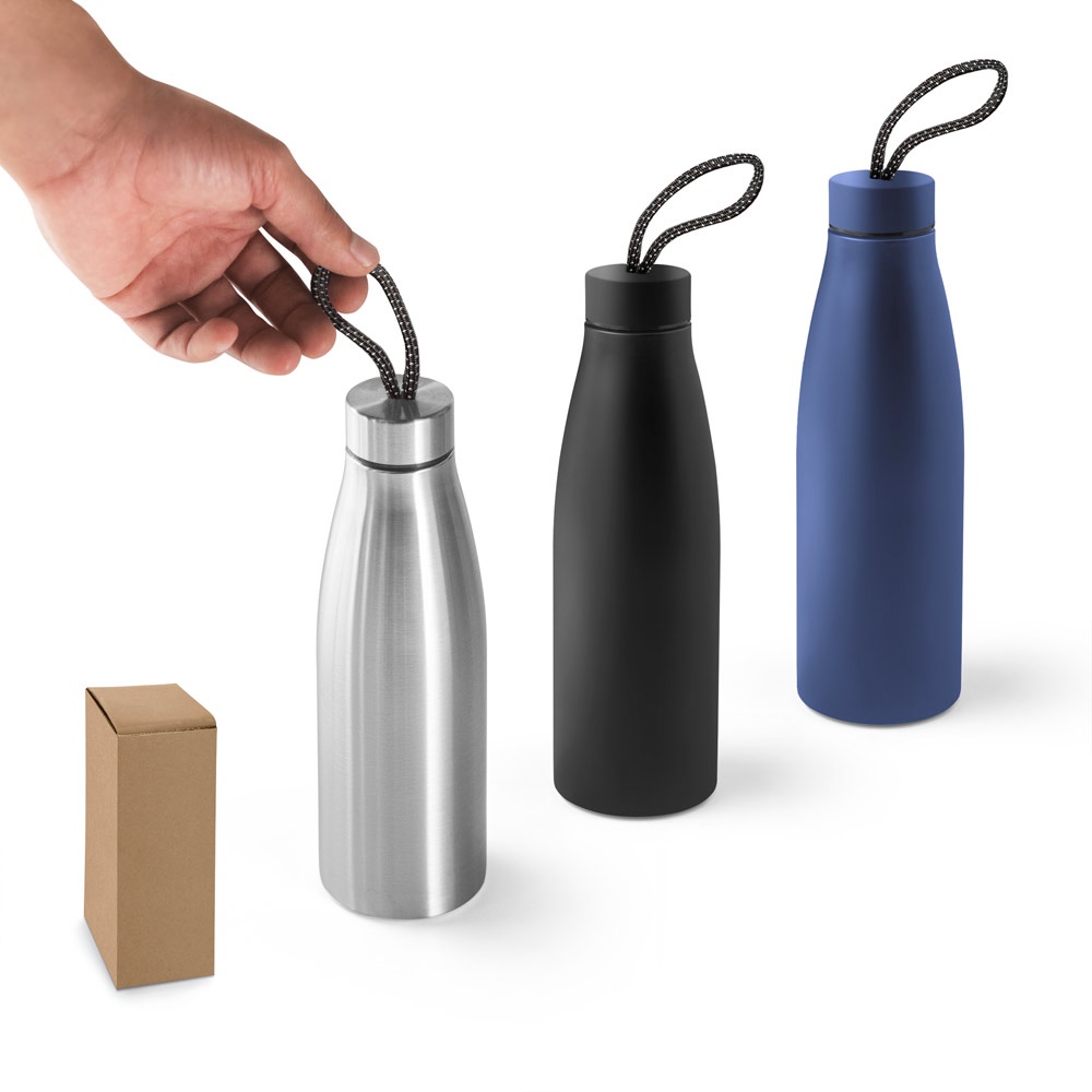 MORGAN. Waterfles van 90% gerecycled roestvrij staal (710 ml)