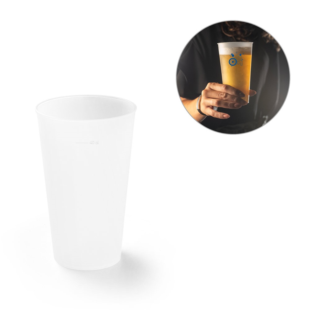 KANE. 500 ml PP festivalglas