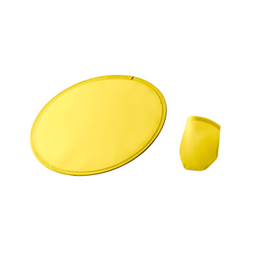 JURUA. Disque Frisbee pliable en 190T - 108 - Jaune