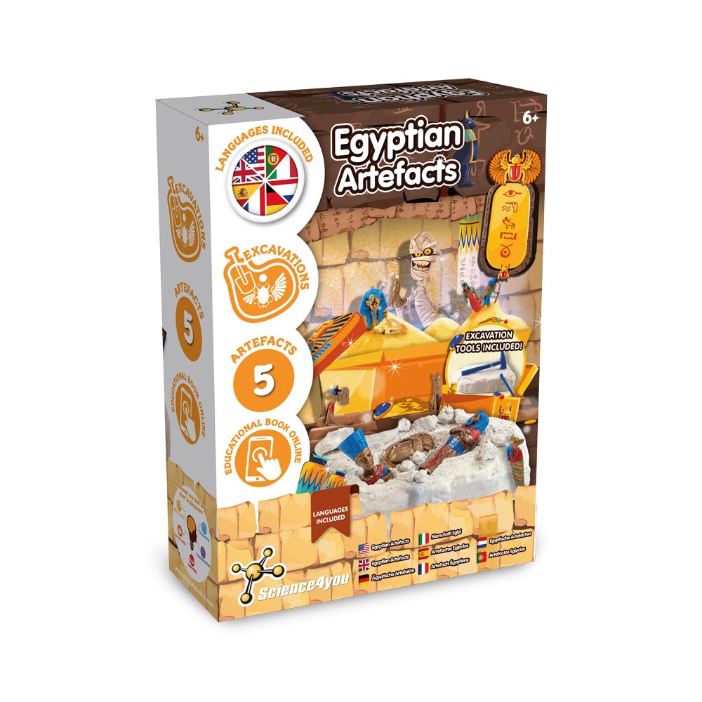 Opgravingsset Oud-Egypte I. Educatief spel voor kinderen