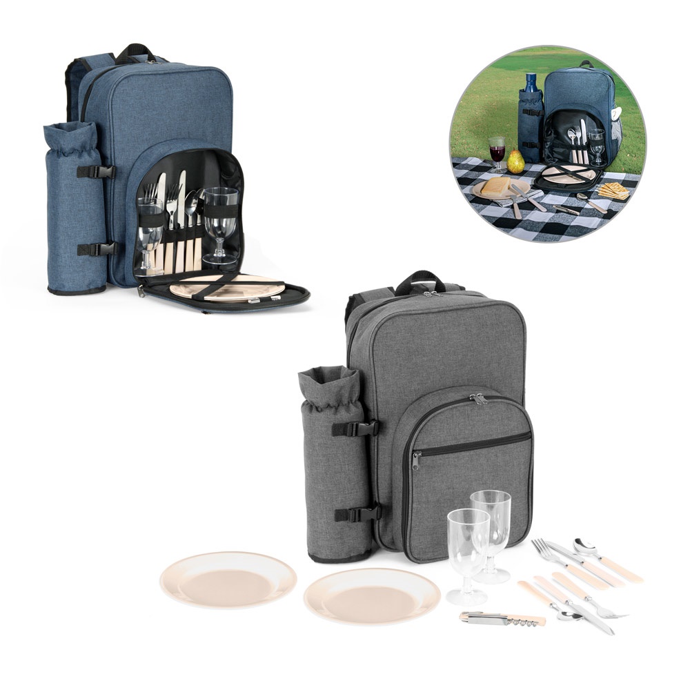 WHITSUNDAY. Geïsoleerde picknickrugzak gemaakt van 600D gerecycled polyester met hoge dichtheid.
