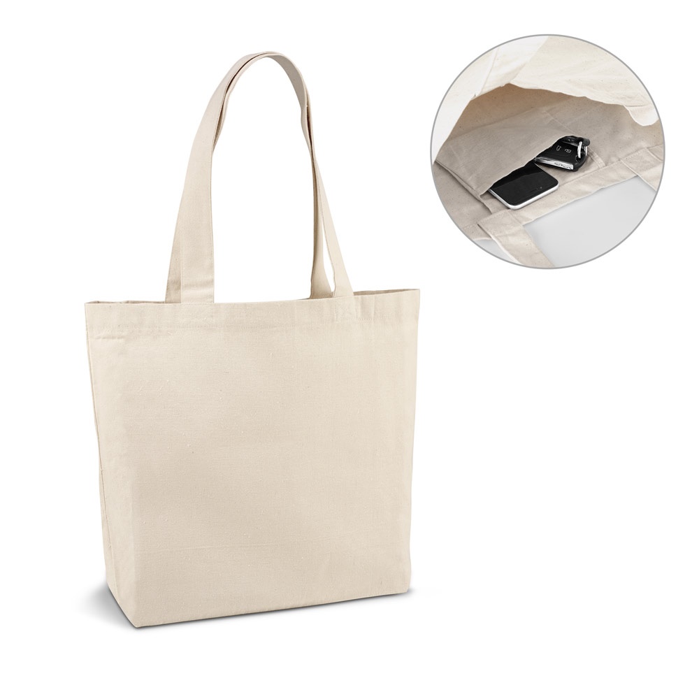 BETO. Tas van 100% katoenen canvas (280 g/m²)