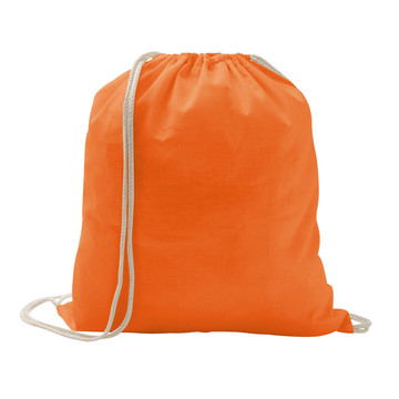 ILFORD. Rugzak met trekkoord van 100% katoen (100 g/m²) - 128 - Oranje