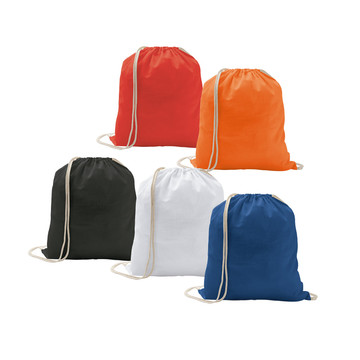 ILFORD. Rugzak met trekkoord van 100% katoen (100 g/m²)