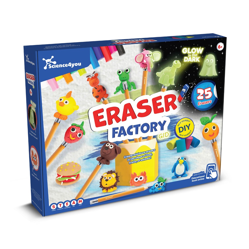 Rubberfabriek. Een rubberfabriek, ideaal voor kinderen.