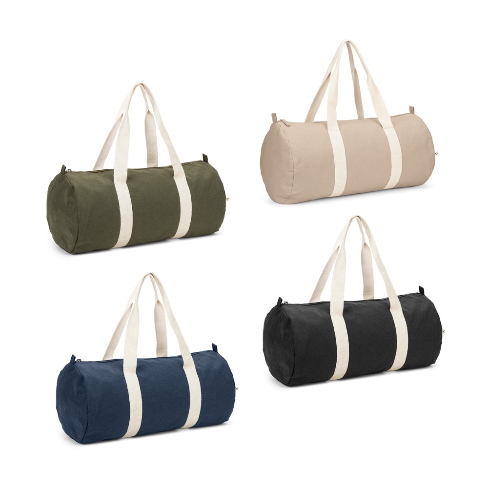 SAINT SPORT. Sac de sport en coton recyclé et polyester recyclé (380 g/m²)