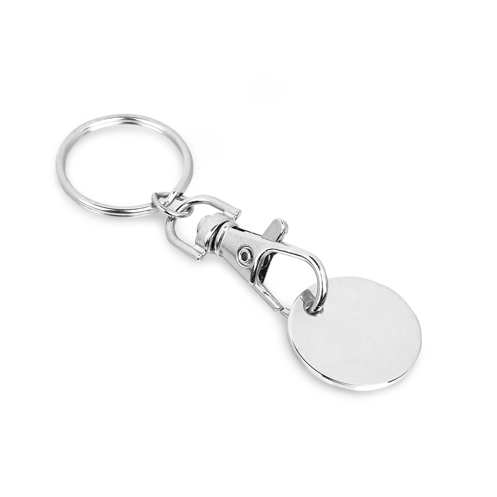 FIDO. Metalen sleutelhanger