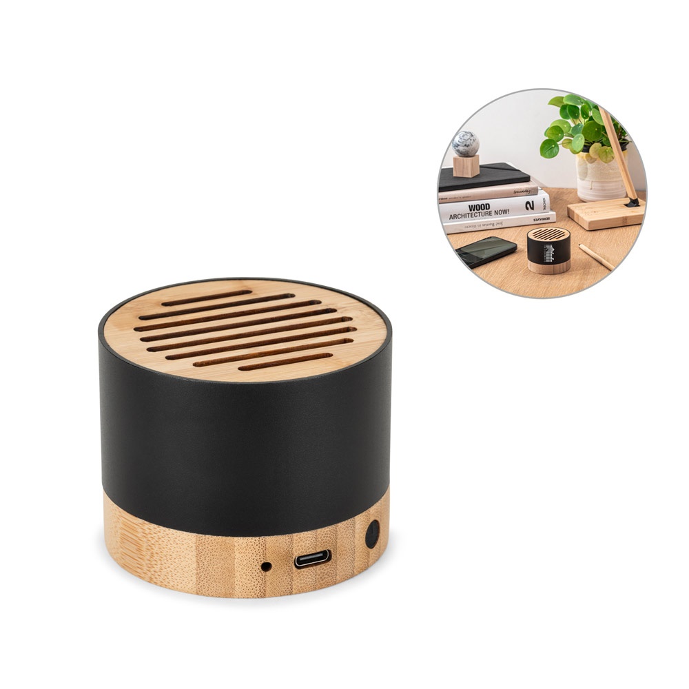 FERDINAND. Colonne sonore portable en aluminium recyclé (100 % rAL) avec 3 heures d'autonomie.