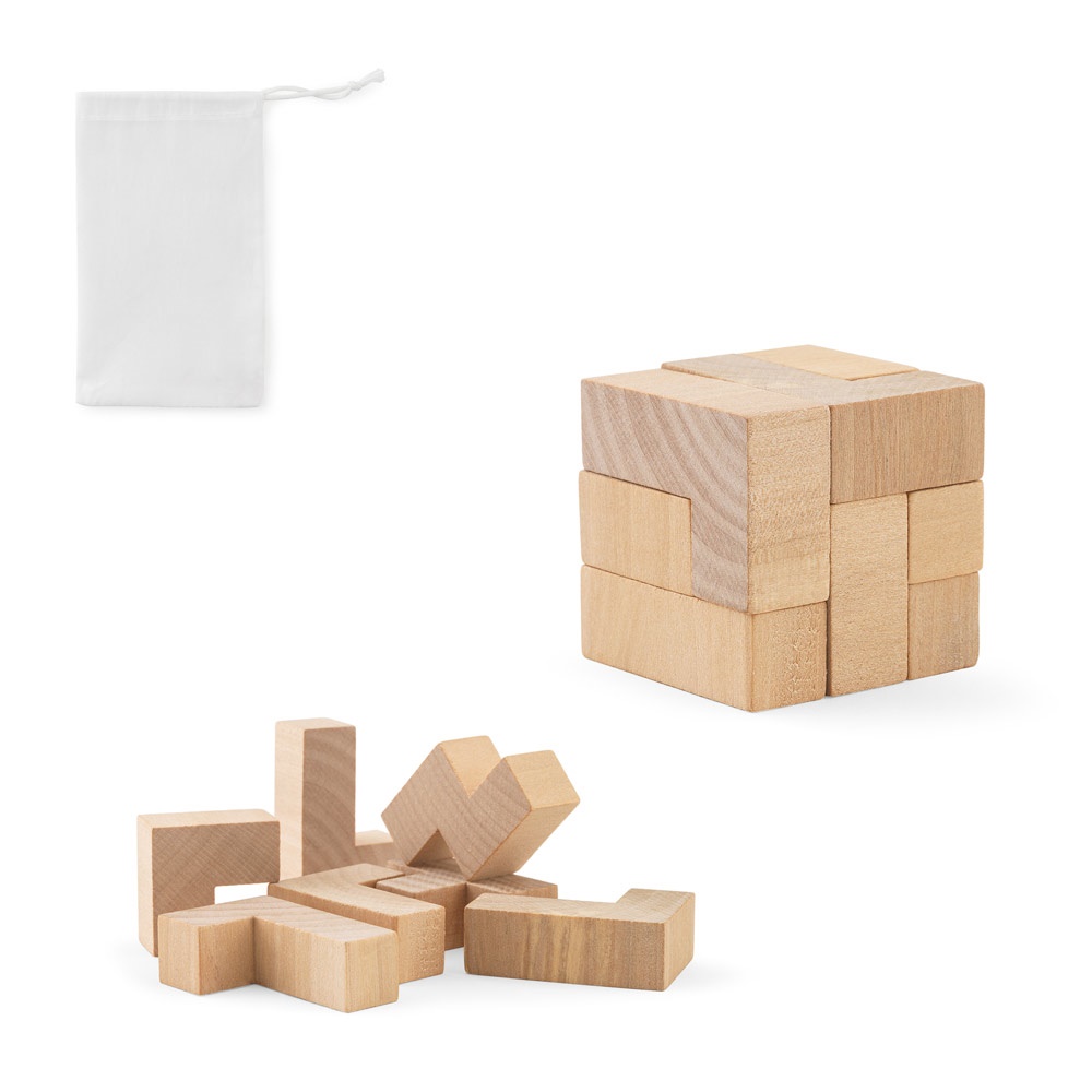 OMBER. Houten puzzel van 7 stukjes.