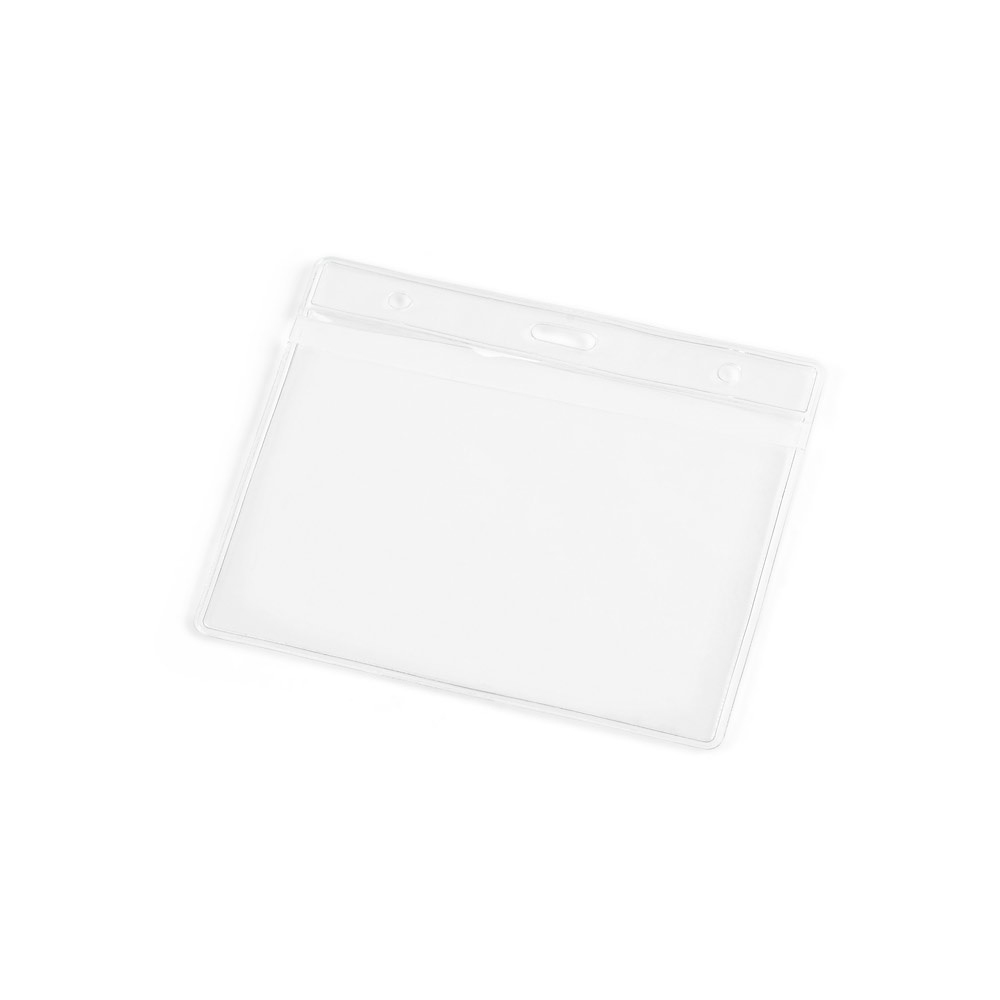FORSYTH. Horizontale PVC-badgehouder.