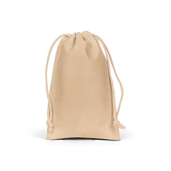 CADEAUTAS S. Klein, hitteverzegeld zakje van non-woven stof (60 g/m²) - 111 - Lichtbruin