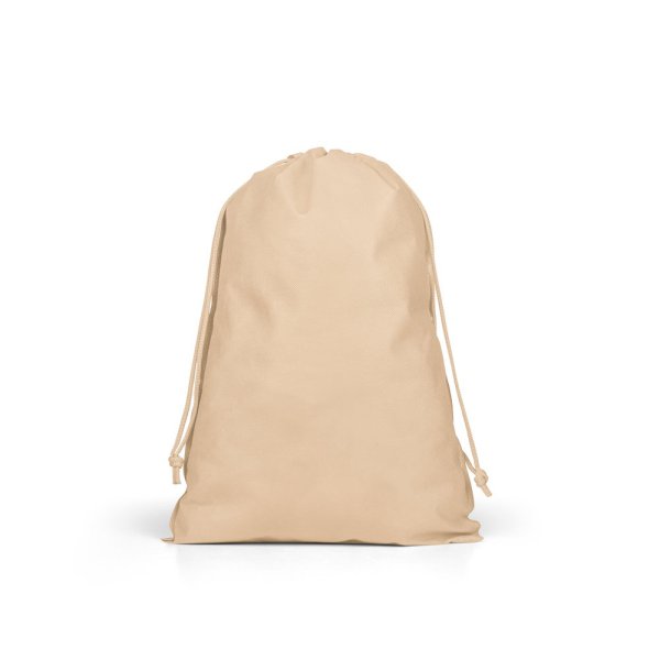 SAC CADEAU L. Grand sac en tissu non tissé thermoscellé (60 g/m²) - 111 - Brun clair