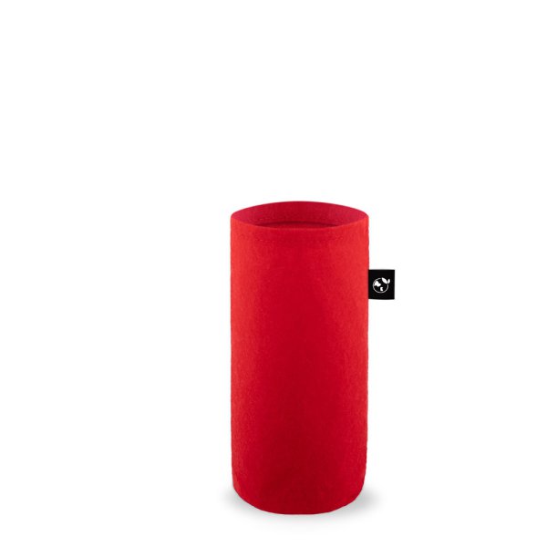 STOREY. Hoes van gerecycled vilt (100% rPET), ideaal voor waterflessen. - 105 - Rood