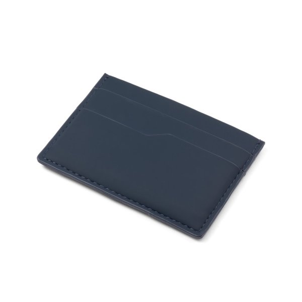 VENTURE WALLET. Kaarthouder van PU voor 5 kaarten met RFID-bescherming. - 104 - Blauw