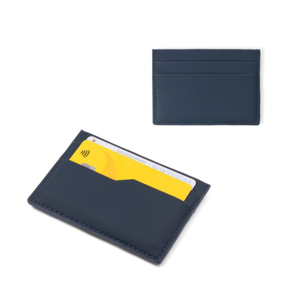 VENTURE WALLET. Kaarthouder van PU voor 5 kaarten met RFID-bescherming.