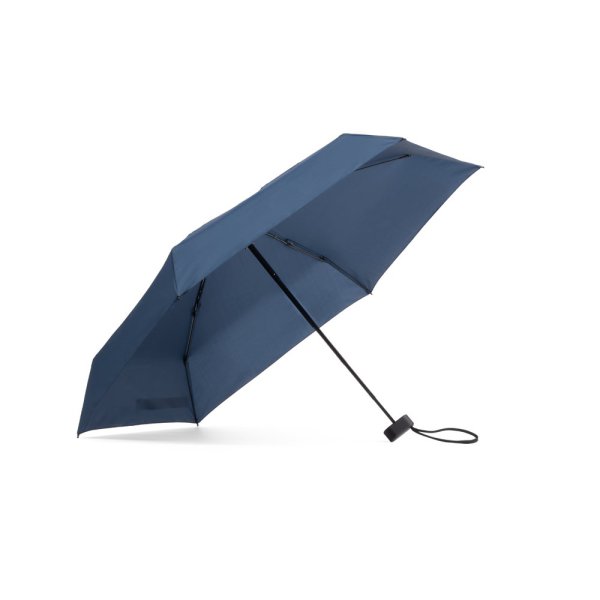 EMMA. Compacte mini-paraplu van 48 cm (19 inch) in 190T pongee. - 104 - Blauw