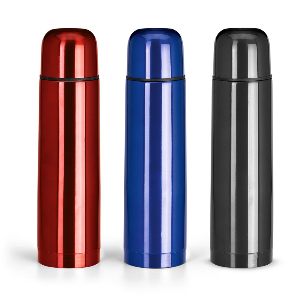 LUKA. Roestvrijstalen thermosfles van 500 ml.