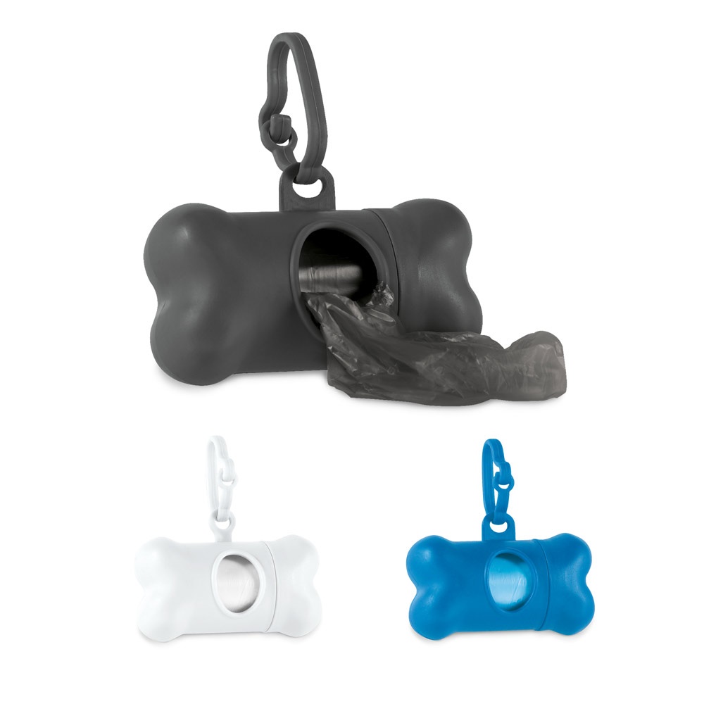 TROTTE. Dispenser voor hondenpoepzakjes.