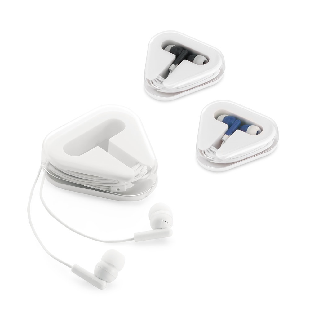 Faraday. Oordopjes met een ABS-kabel van 1,25 m.