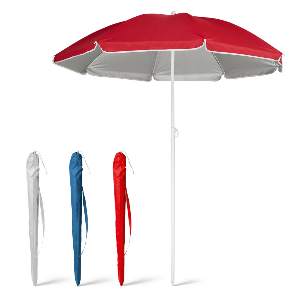 PARANA. 210T ligparasol met zilverkleurige coating.