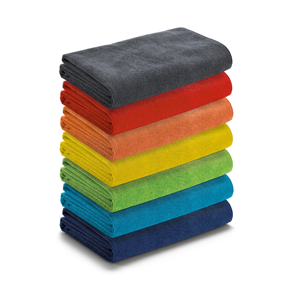 CALIFORNIË. Strandhanddoek van microvezel (250 g/m²)