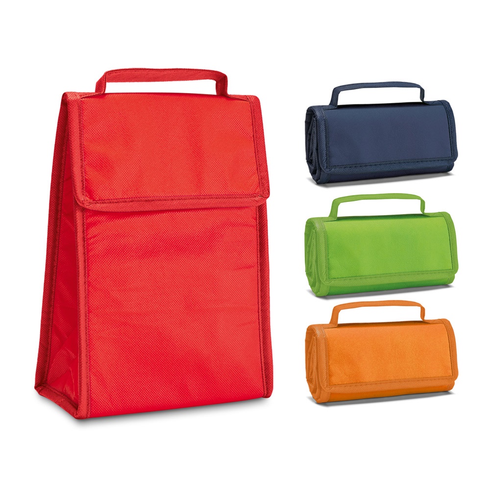 OSAKA. Opvouwbare thermische tas van 3 liter, gemaakt van non-woven materiaal (80 g/m²).