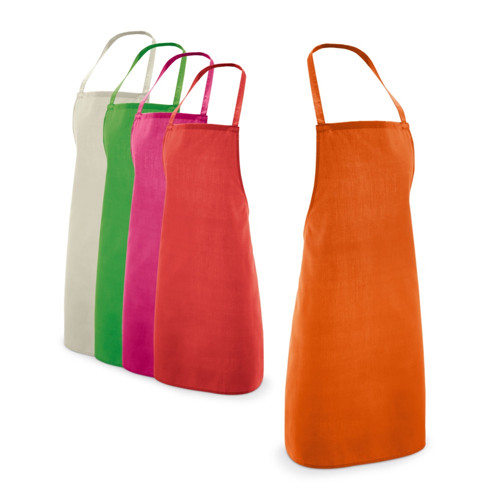 CURRY. Schort van katoen en polyester (180 g/m²)