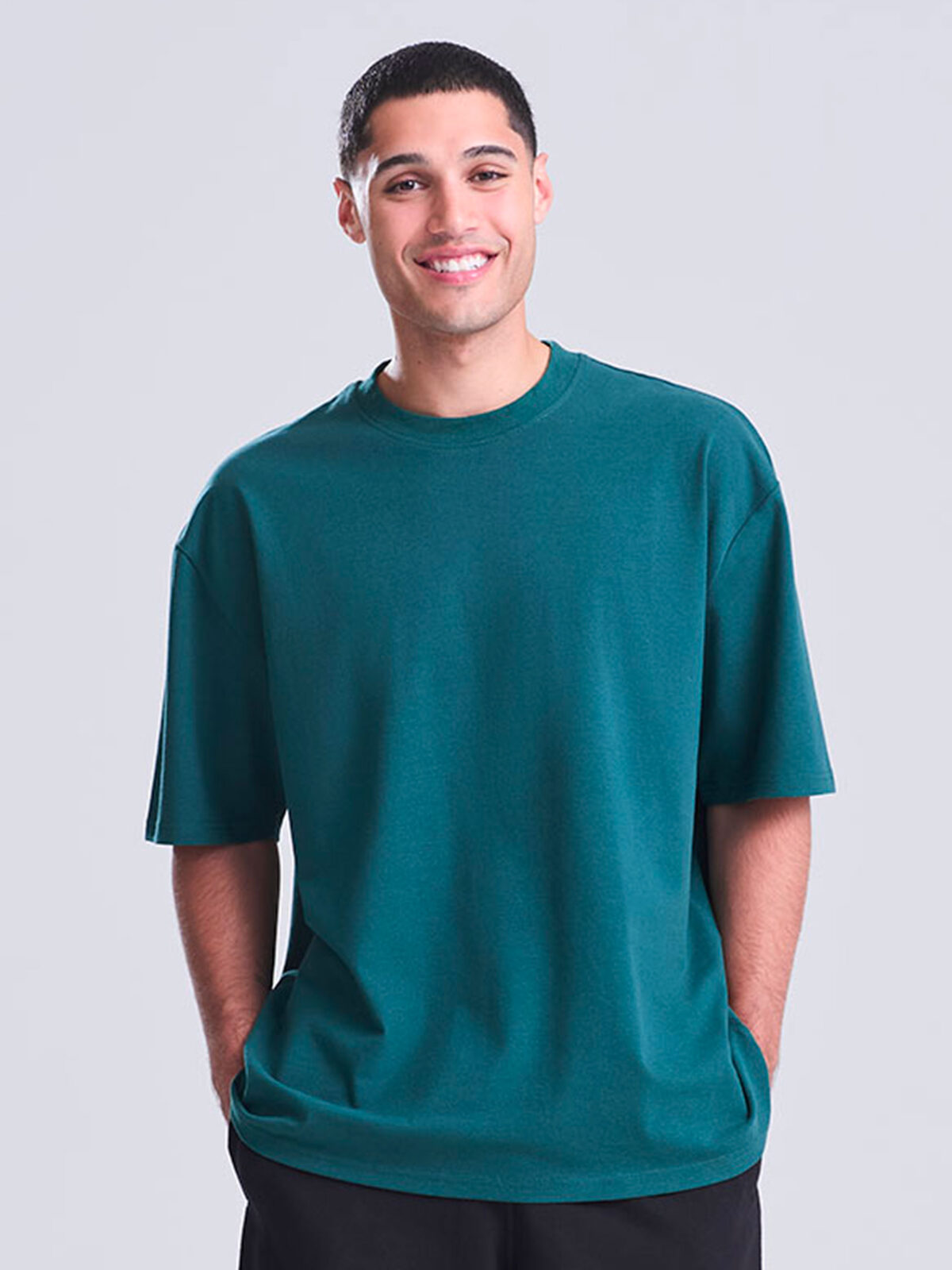Arrow gerecycled zwaar oversized T-shirt